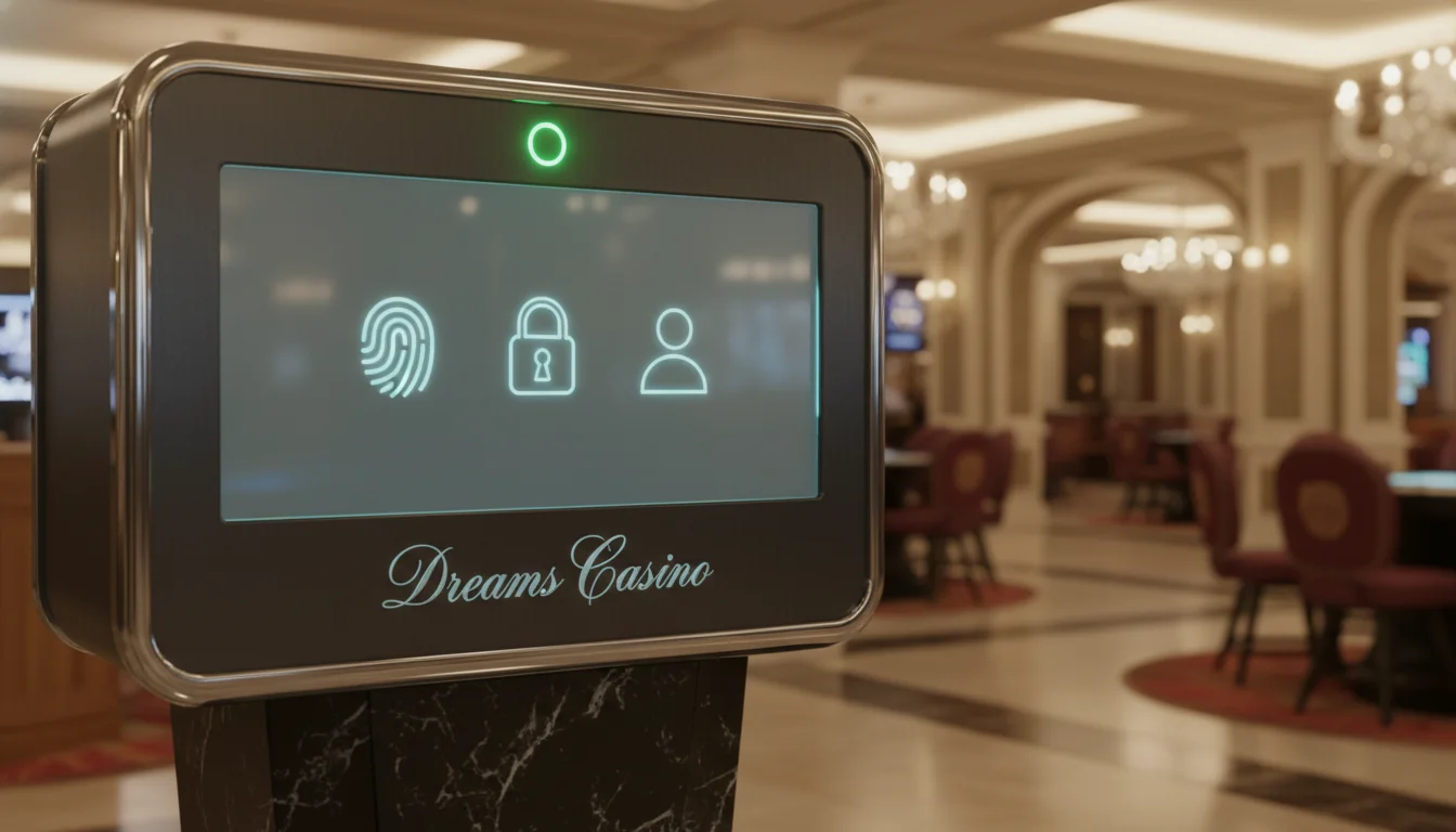 Navigating the table games section